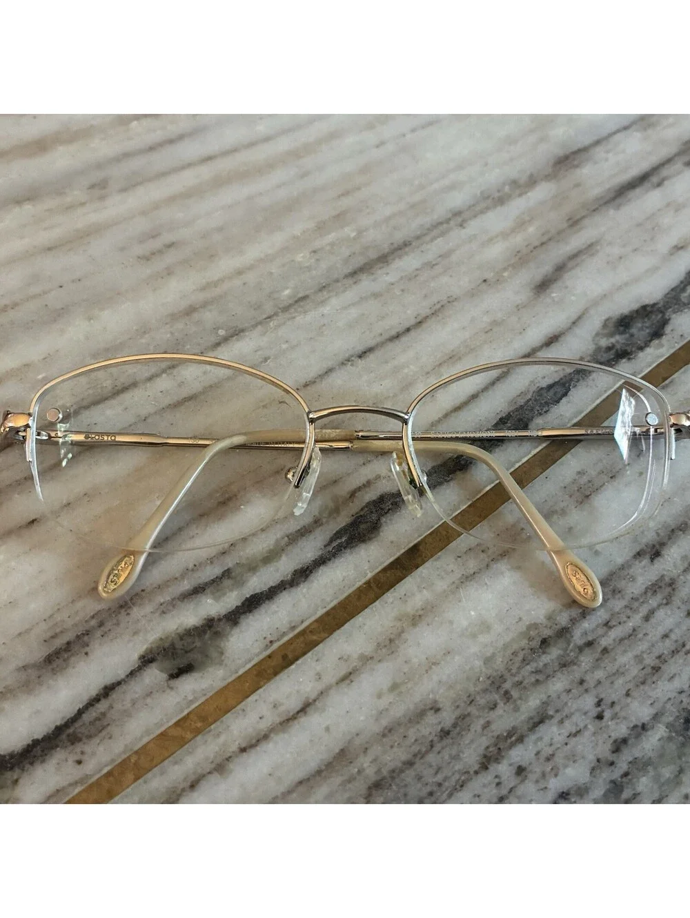 Safilo Emozioni Elasta Eyeglass Frames 4321 NBQ 130 - Made in Italy